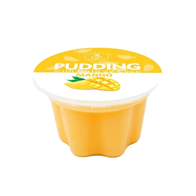 Пудинг со вкусом манго по заводской цене Nata de Coco выжимаемый из натурального сока без искусственных подсластителей быстрая доставка