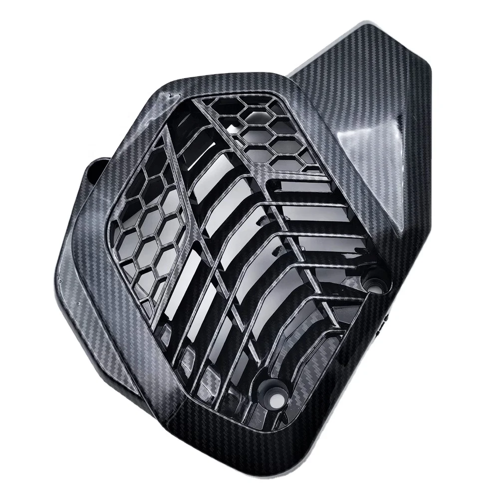 
Modified Motorcycle Carbon Fiber Pattern Radiator Panel Cover Fan Cover Radiator Protection Grille For HONDA ADV150 PCX150 