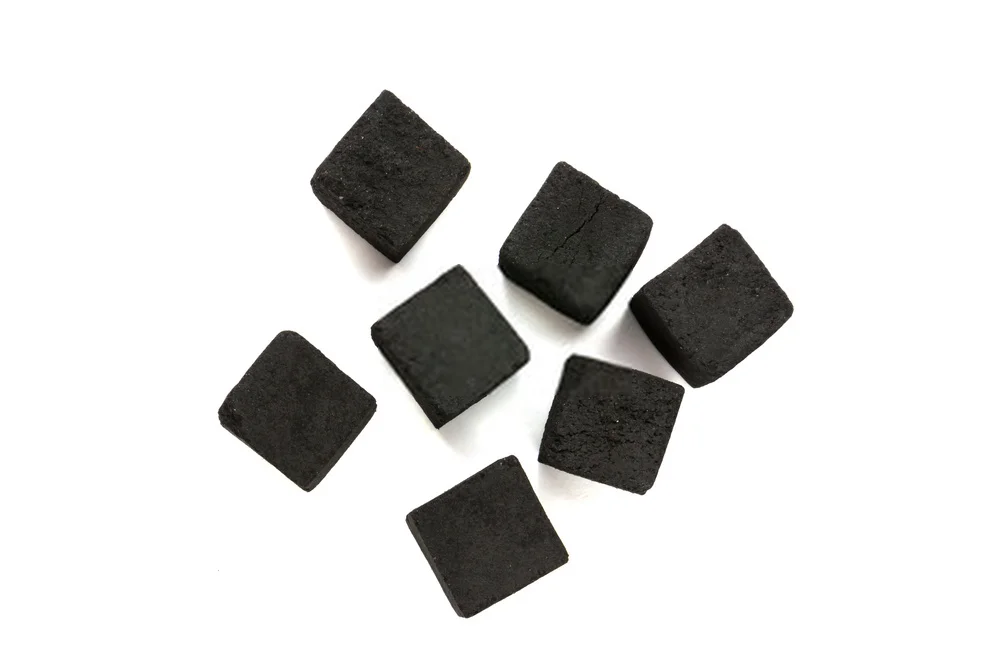 
Vietnamese High Quality square shell hookah Coconut charcoal hard to break 