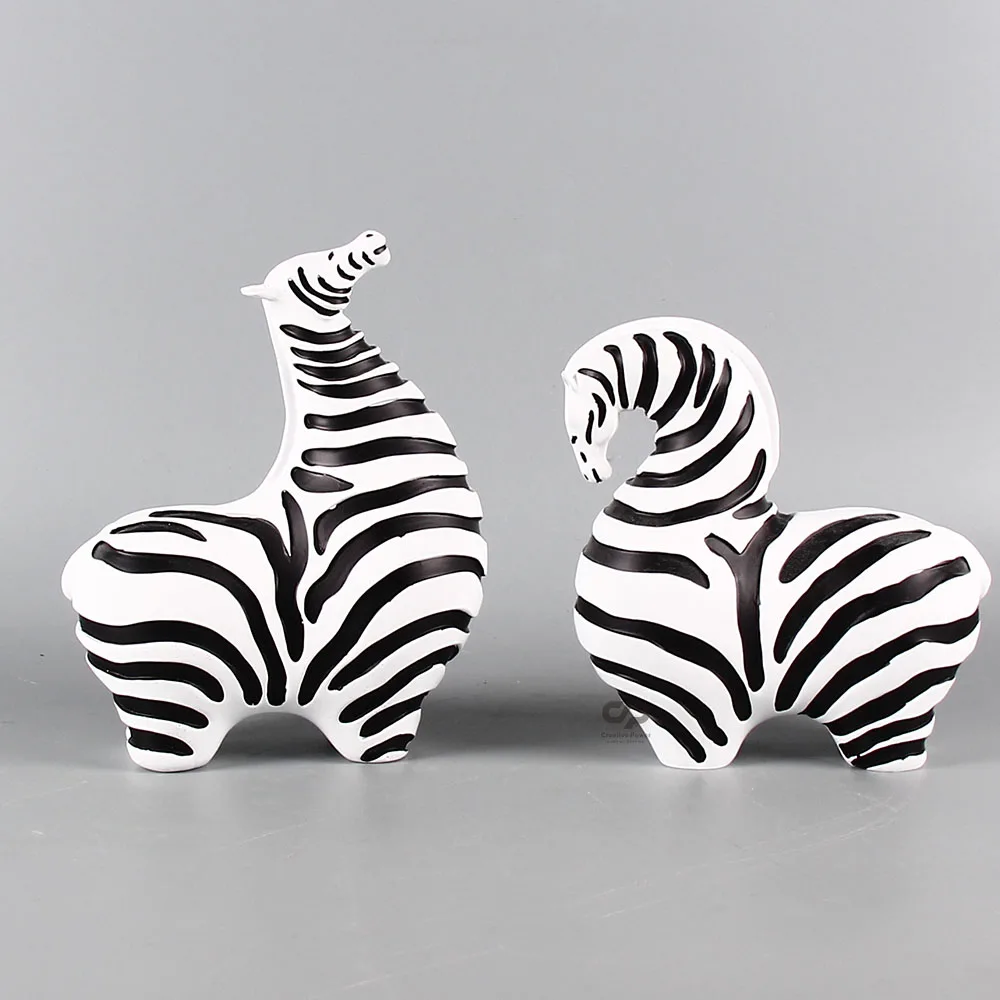 Factory wholesale customized Resin horse Figurine Model Home Decor Ornament decoration horse