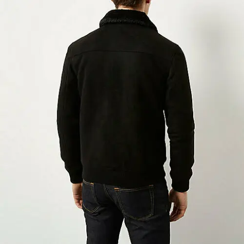 Оптовая продажа Лидер продаж зимние мужские модные пальто уличные однотонные хлопковые куртки большого размера с меховым воротником для мужчин одежда