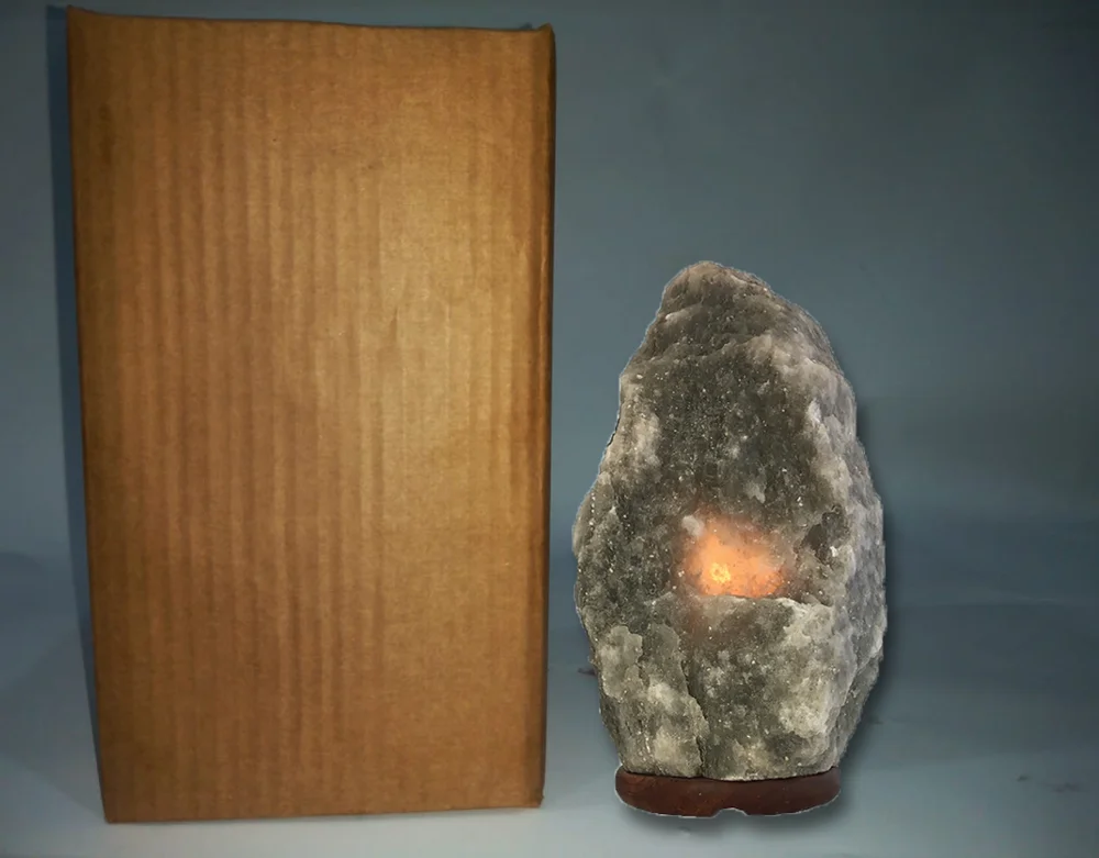 Himalayan Salt Rare Grey Lamp Natural Shape 2~3 KG