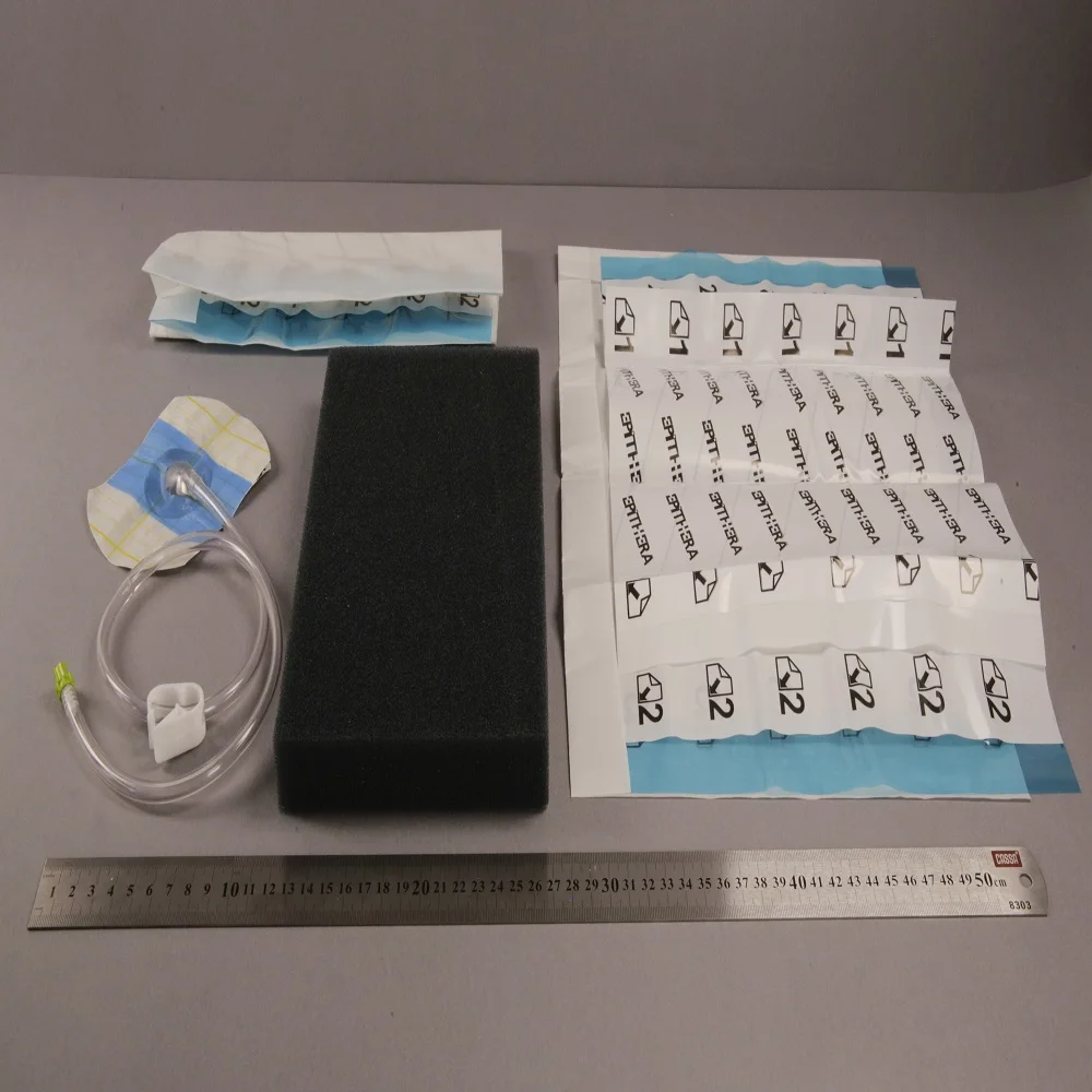 Medical functional dressing negative pressure wound therapy with NPWT 20cm x 10cm x 3cm