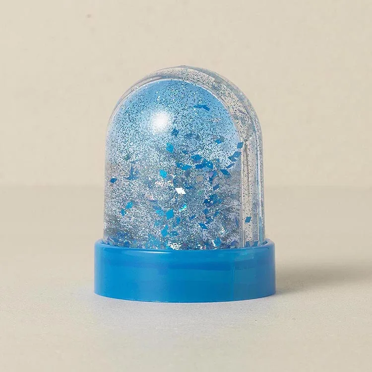 Best Promotion Product Mini Size Fits Two Photos High Quality Dome Shaped Acrylic Snow Globe