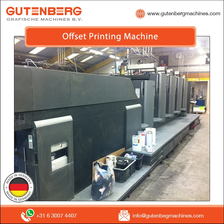 Nominal Price Most Selling Automatic Top Grade Second Hand Offset Printing Machine for Genuine Buyers