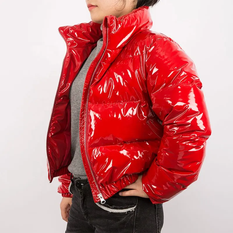 2021 Top Quality Solid Color Winter Clothes For Women Coats Puffer Jacket Long Sleeve