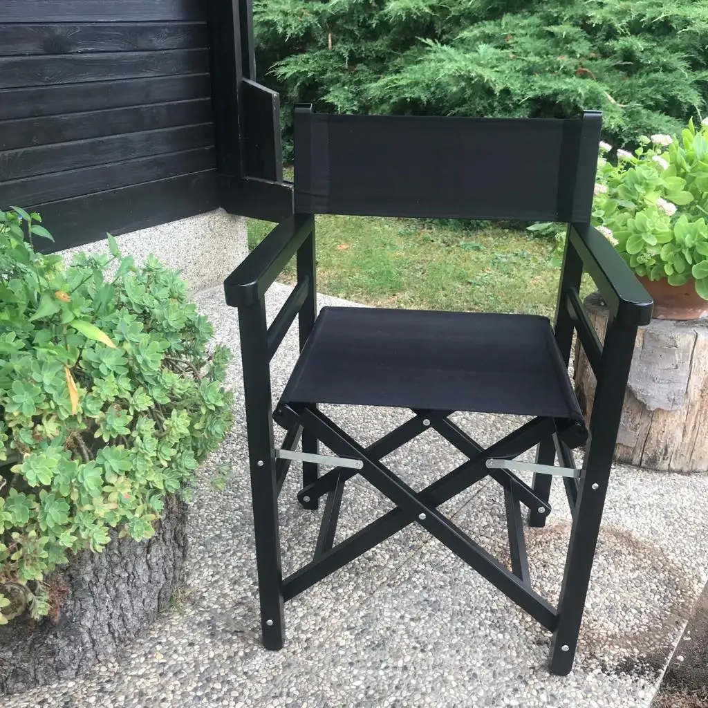 Складное кресло IROKO DIRECTOR, деревянное кресло для садового бассейна, уличная мебель, итальянский дизайн, стул