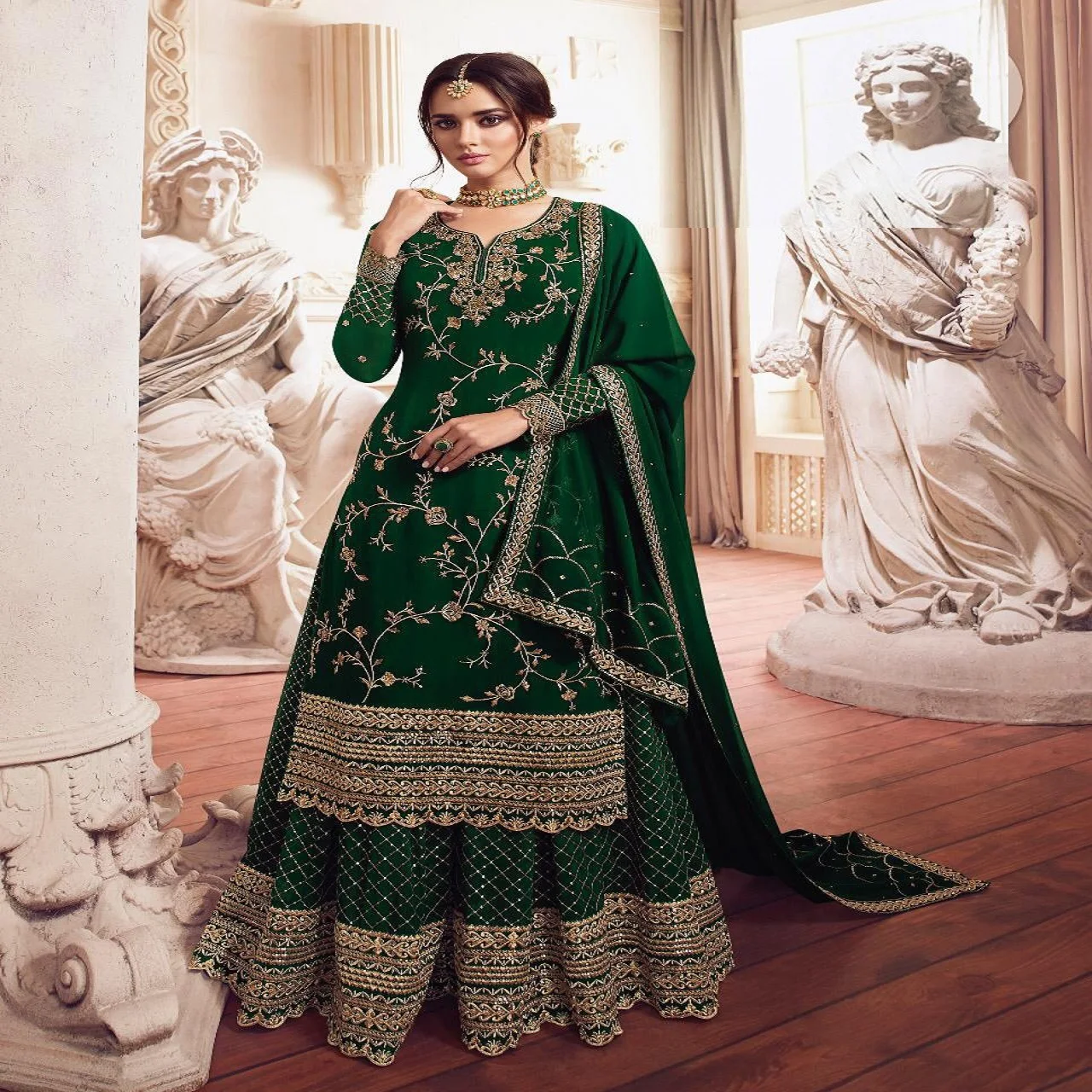 DESIGNER HEAVY GEORGETTE SUIT