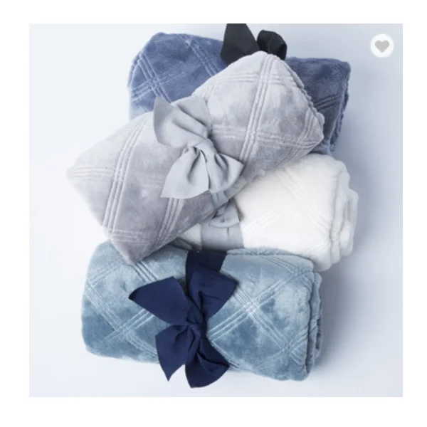 Супер удобное Классическое Одеяло из кораллового флиса с подогревом, не скатывается, мягкое и теплое детское одеяло из Вьетнама, распродажа