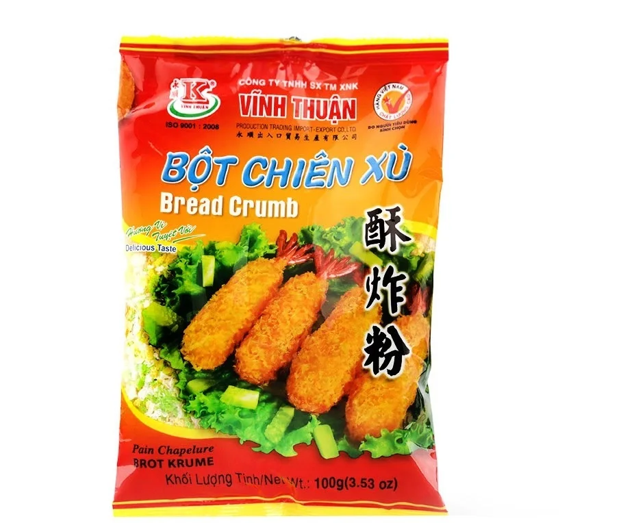 Хит продаж хлебные крошки/мука Tempura для приготовления пищи 100 г x 20 пакетов сделано в