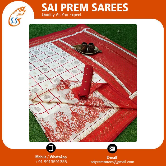 New Design Bulk Supply Saree for Party Wear Patola Soft Silk Sarees with Low MOQ