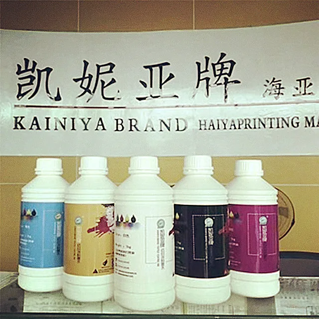 Совместимые экологически чистые белые чернила, подходящие для печати DTG