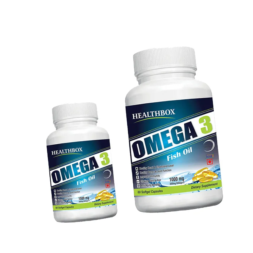 
1000 mg Omega 3 Soft Gel Capsule 