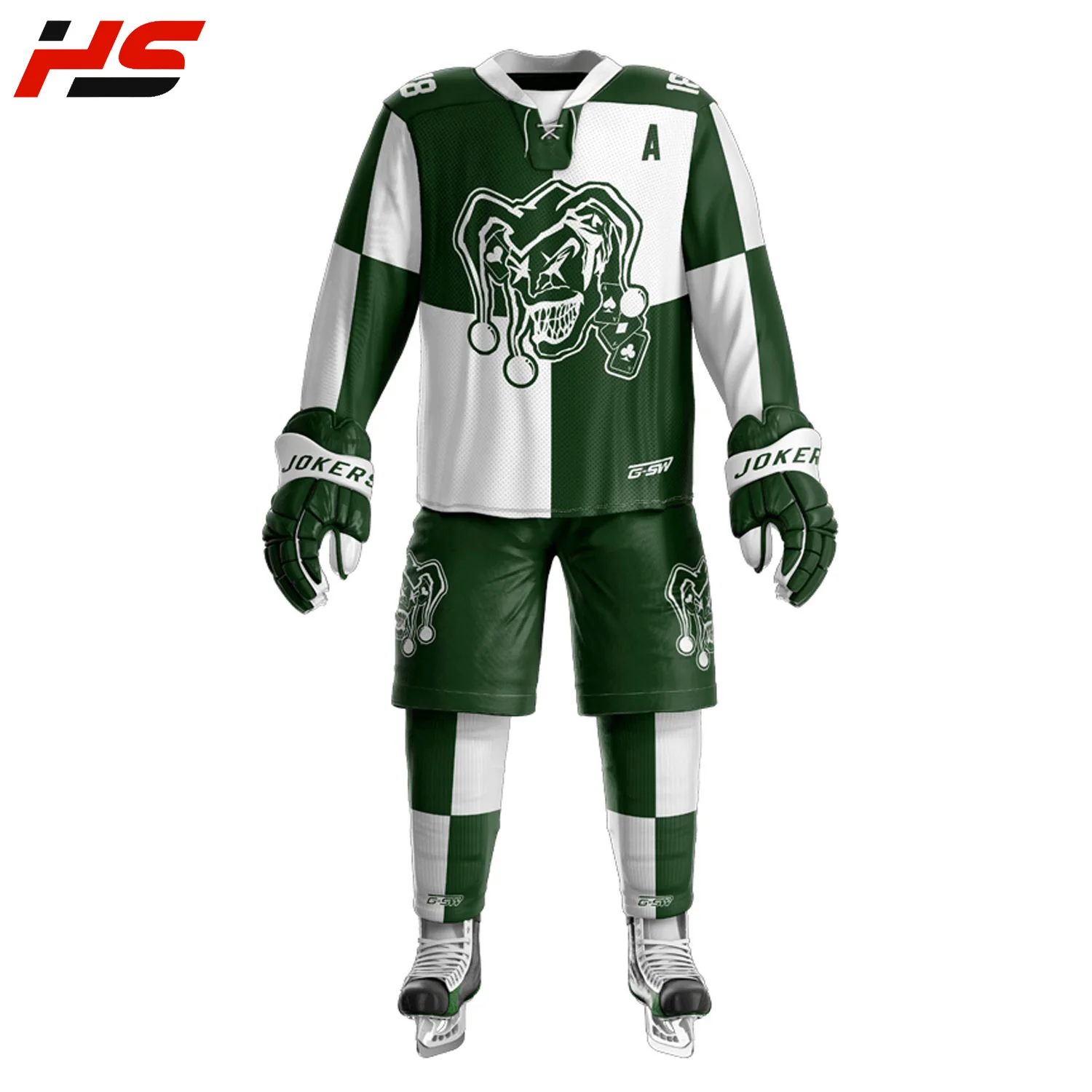 
100% Polyester Team Breathable Field Hockey Jersey Men Sublimation Ice Hockey Uniform. 