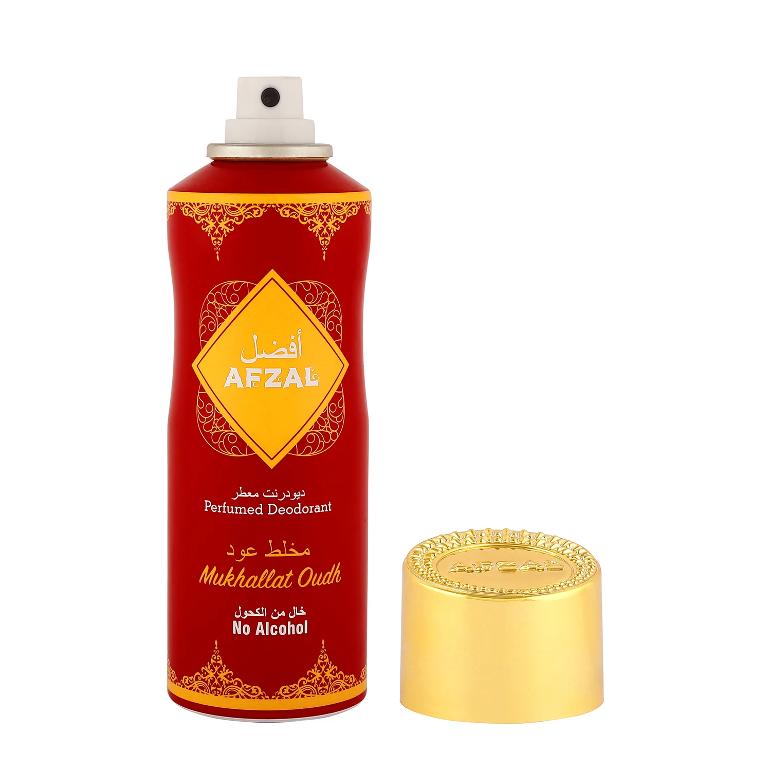 Mukhallat Oudh afзал, дезодорант без спирта, 200 мл