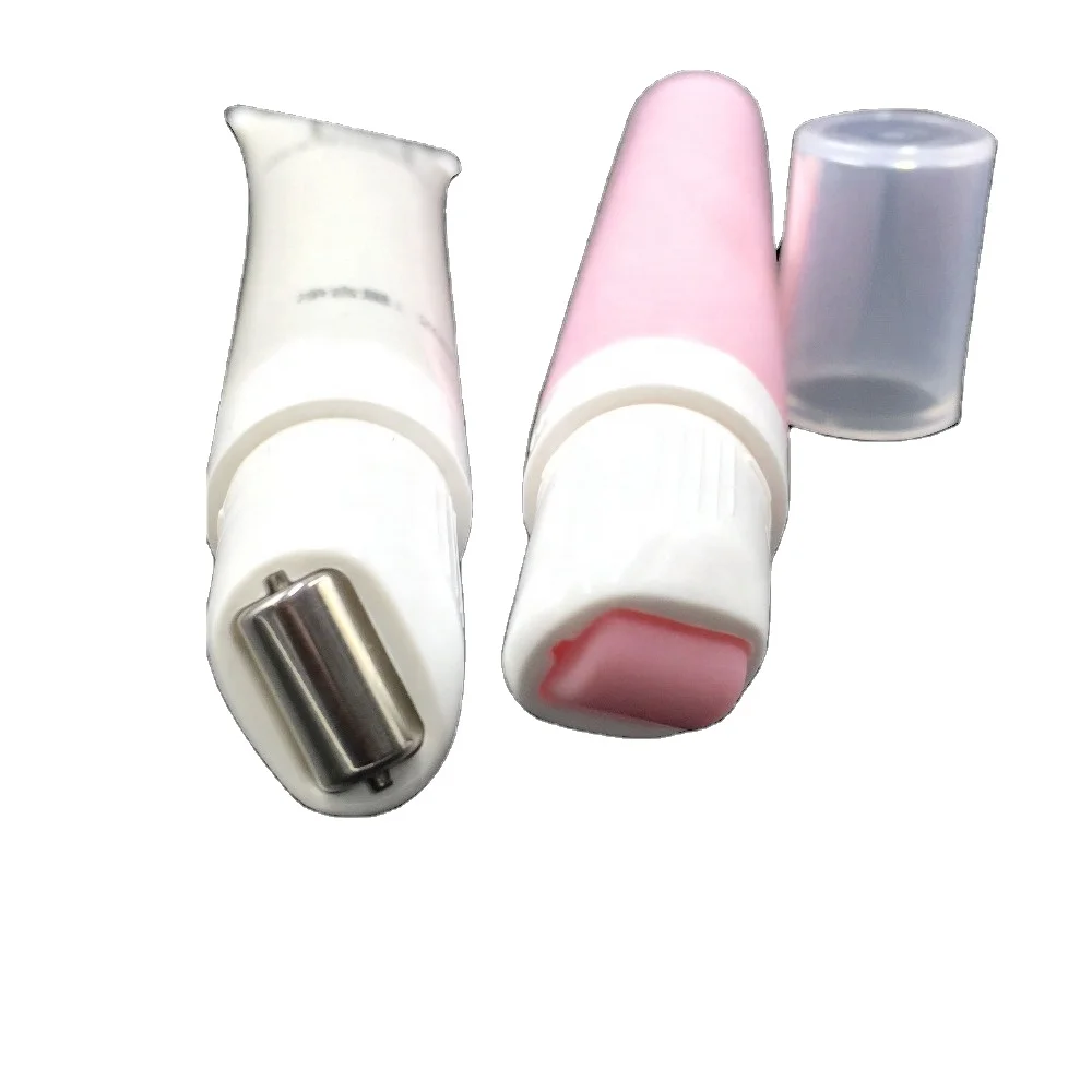 multi- function cosmetic plastic lip balm eye message  roller ball packaging container tube