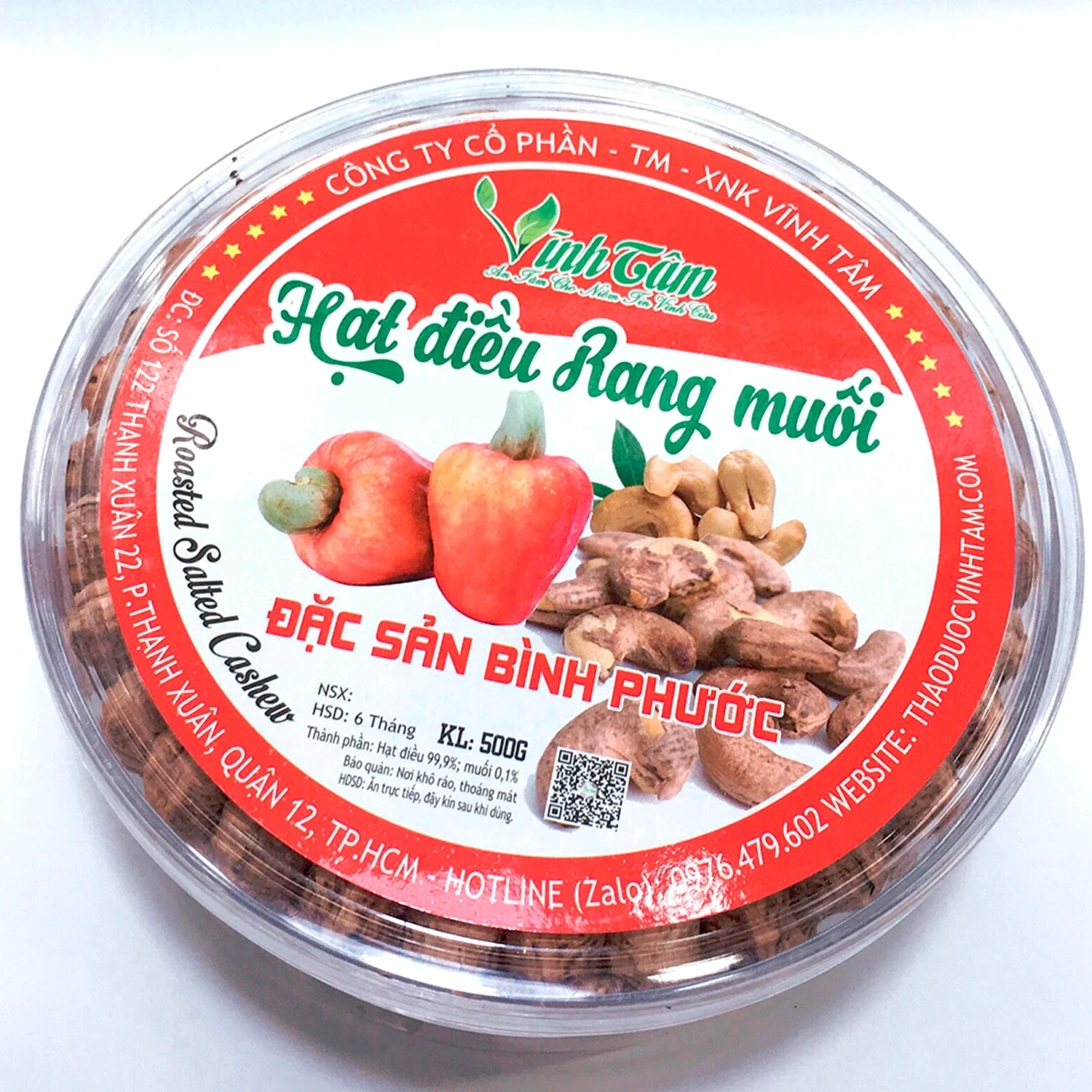 
V-Store Salted Roasted Cashews Fresh Nuts Best High Quality Products From Viet Nam 