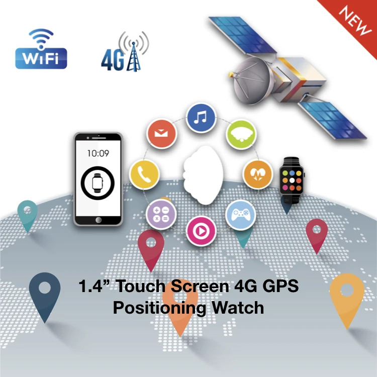 4G GPS Tracking Kids Smart Watch Child Waterproof Smart Watch Phone LK620 Kids GPS Positioning Watch SOS Call Phone