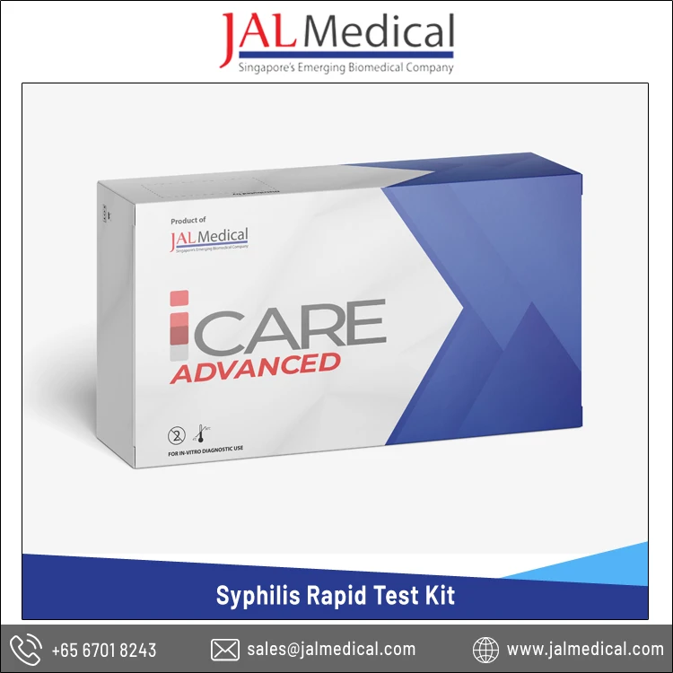 Great Leading Manufacturer of Best Selling One Step Single Use Rapid Syphilis Test Kit at Good Price