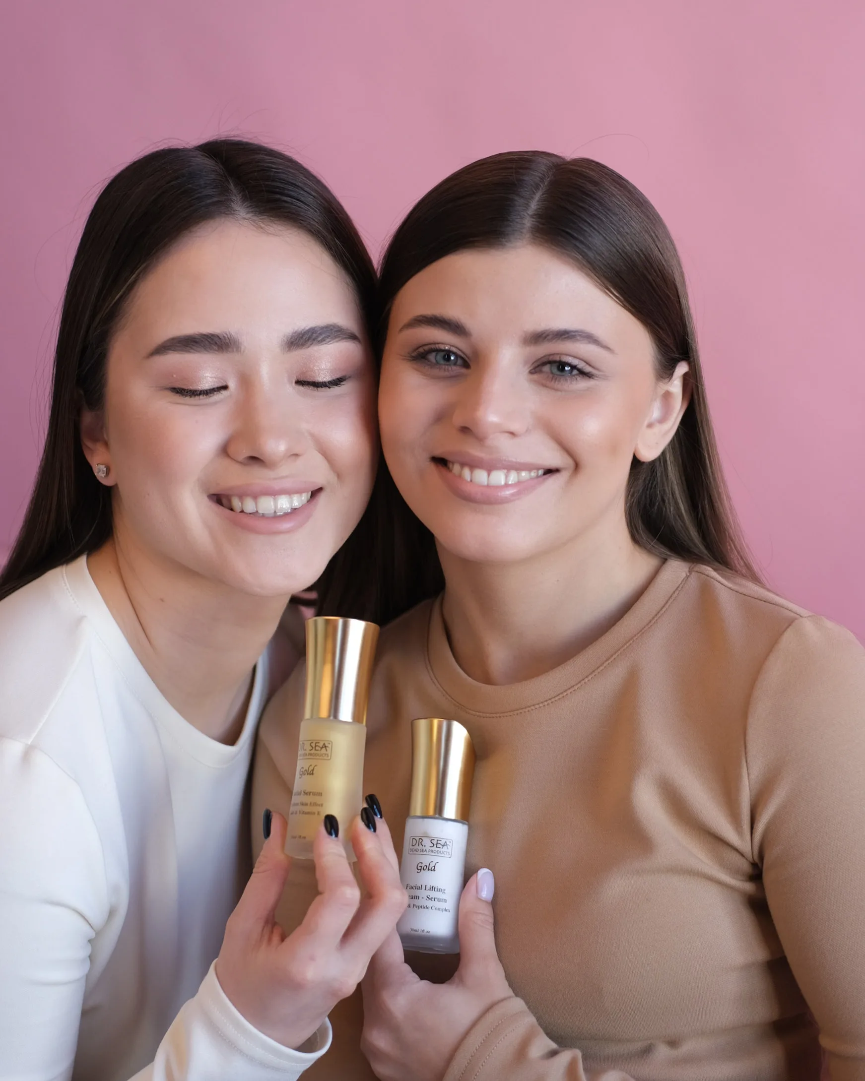 Сыворотка для лица с золотом и витамином E-блестящий эффект кожи-от Dr.Sea косметика ухода за кожей ежедневная частная марка 30 мл