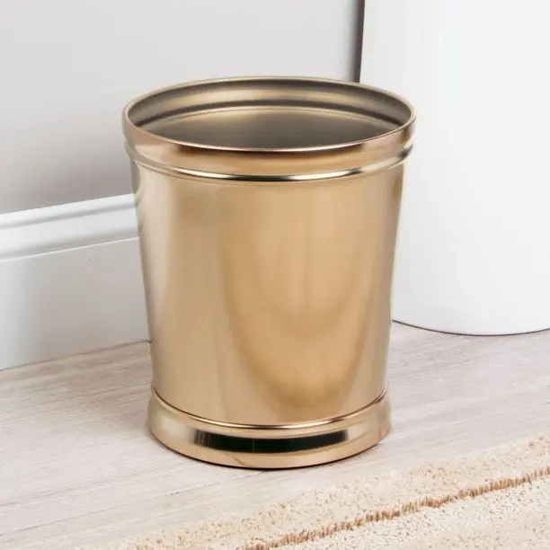 Роскошная Медная Отделка Из Нержавеющей Стали корзина для отходов 10 дюймов также используется шампанского и дома/офиса по лучшей цене из Индии