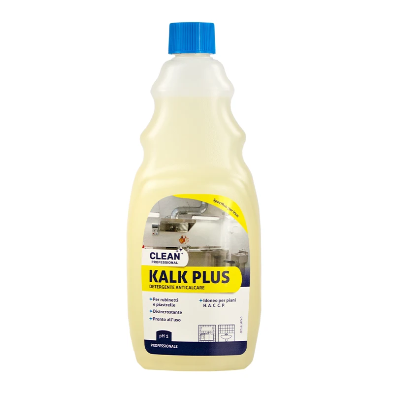 Top Quality Italian professional limescale detergent for food surfaces KALK PLUS 1 liter for export