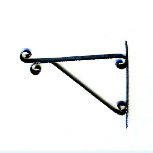 Hot Sale TOP ASIAN Series Outdoor Patio Garden Ornamental Powder coated Metal Hanging Bracket