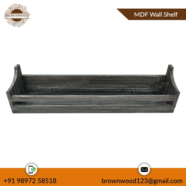 Top selling Excellent Quality MDF Wood Flotting Wall Shelf For Storage High Quality Bedroom Storage Decorative Wall Shelf