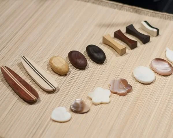 Mother of Pearl wooden Chopstick Rest spoon rest