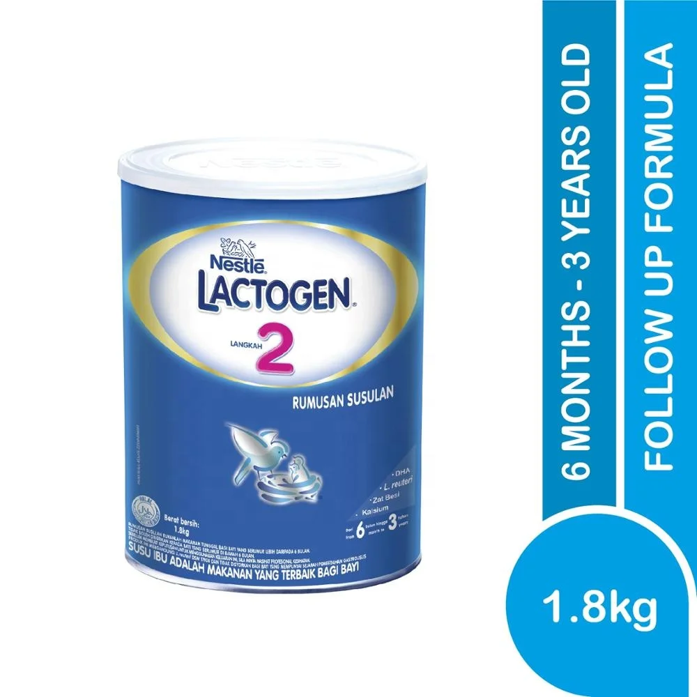 
Lactogen 2 (6-36 Months) 1.8Kg 