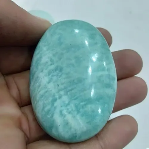 Latest Amazonite Palm Stone : Wholesale Palm Stone : Buy  From Crystal Agate Export