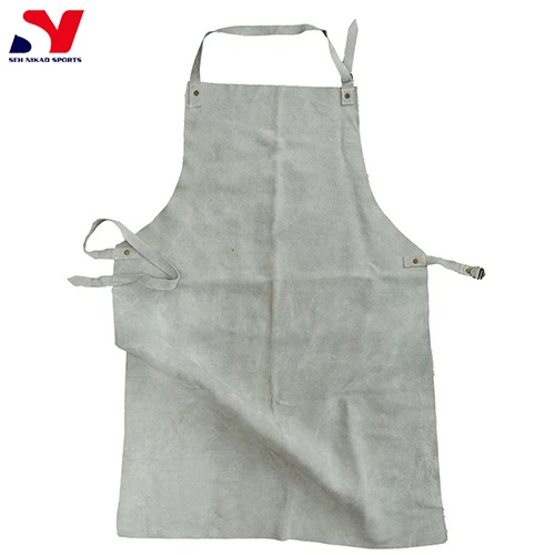 2024 Leather Apron Waterproof Oil proof Extra Long Apron with Sleeve Thicken Adult Make Low Cost Products