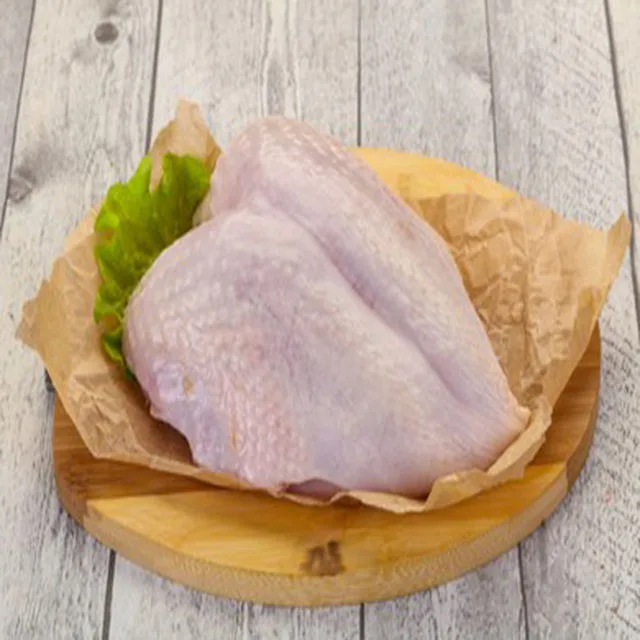 Питательная халяльная Свежезамороженная курица Большие кусочки для жареной груди распродажа