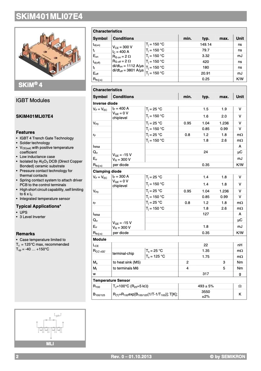 Good Quality Original And Certified SKiM401MLI07E4 From Germany Other Sensors Motion Sensors