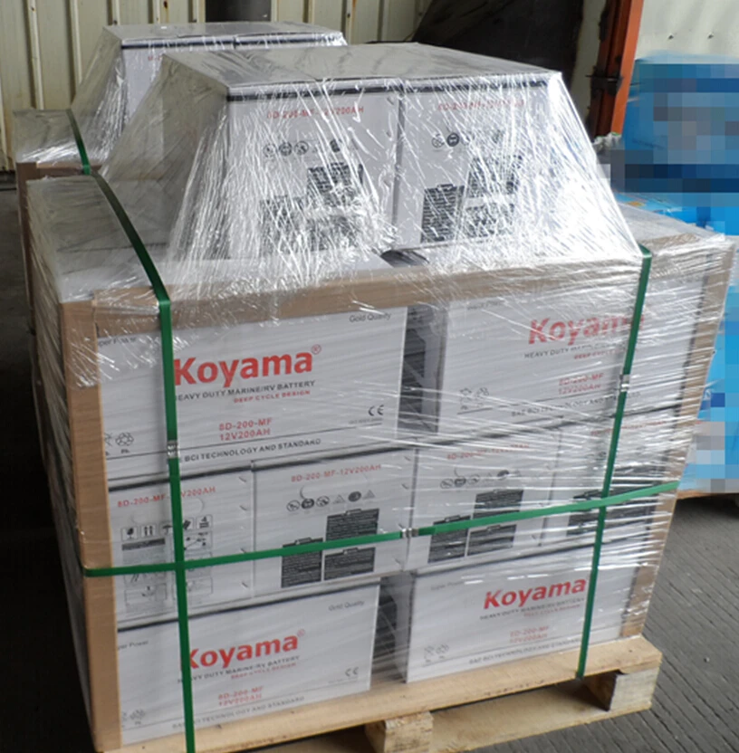 8D 12V 200Ah Maintenance Free Car Battery For Truck With BCI