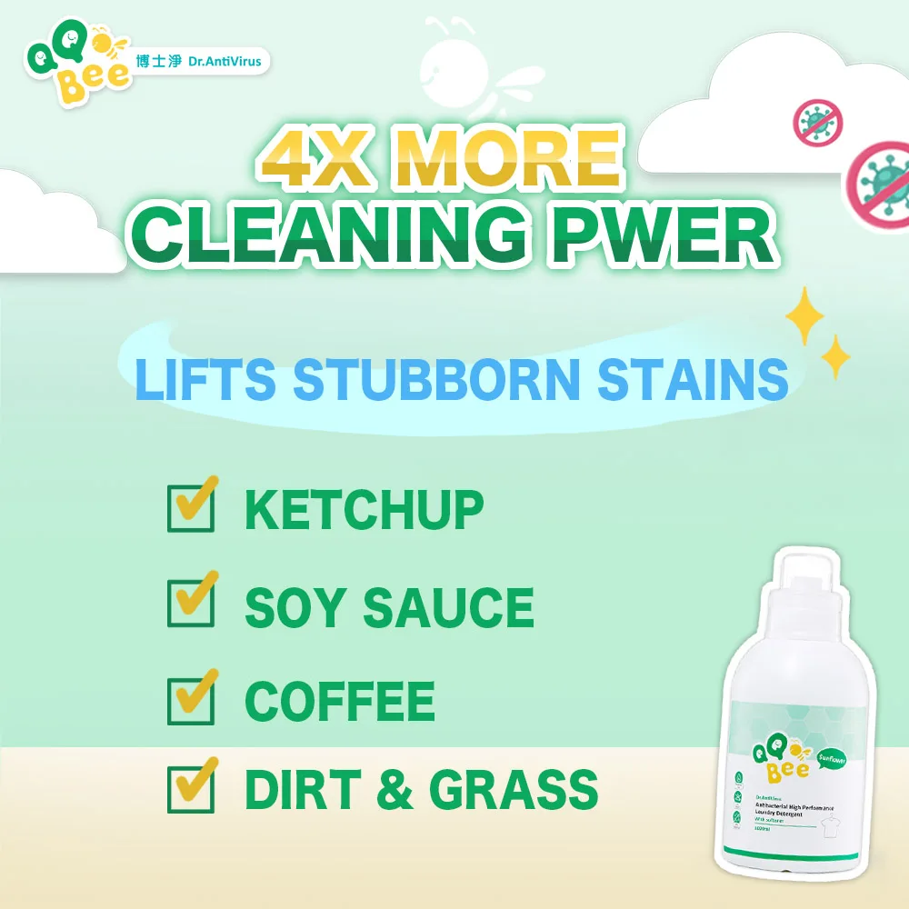 Herbal Ingredient 99.99% Anti-bacterial Bulk Laundry Detergent