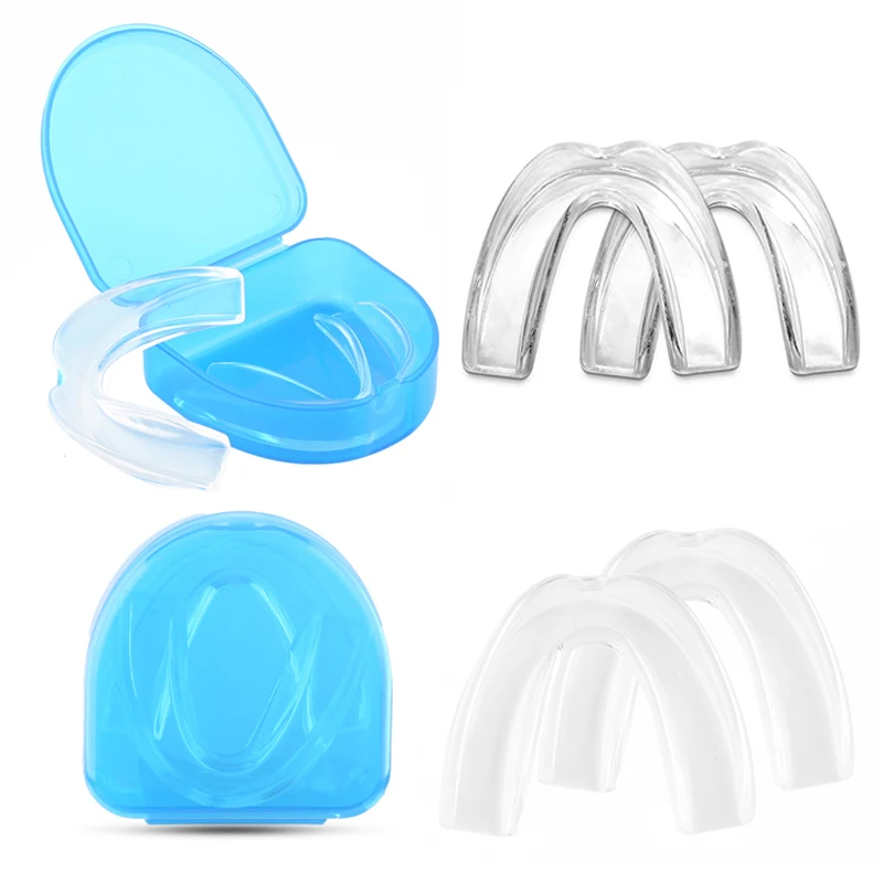 Teeth Protector Mouthguard Sports Boxing Transparent Mouth Guard Tooth Brace Protection For Basketball Rugby Boxing