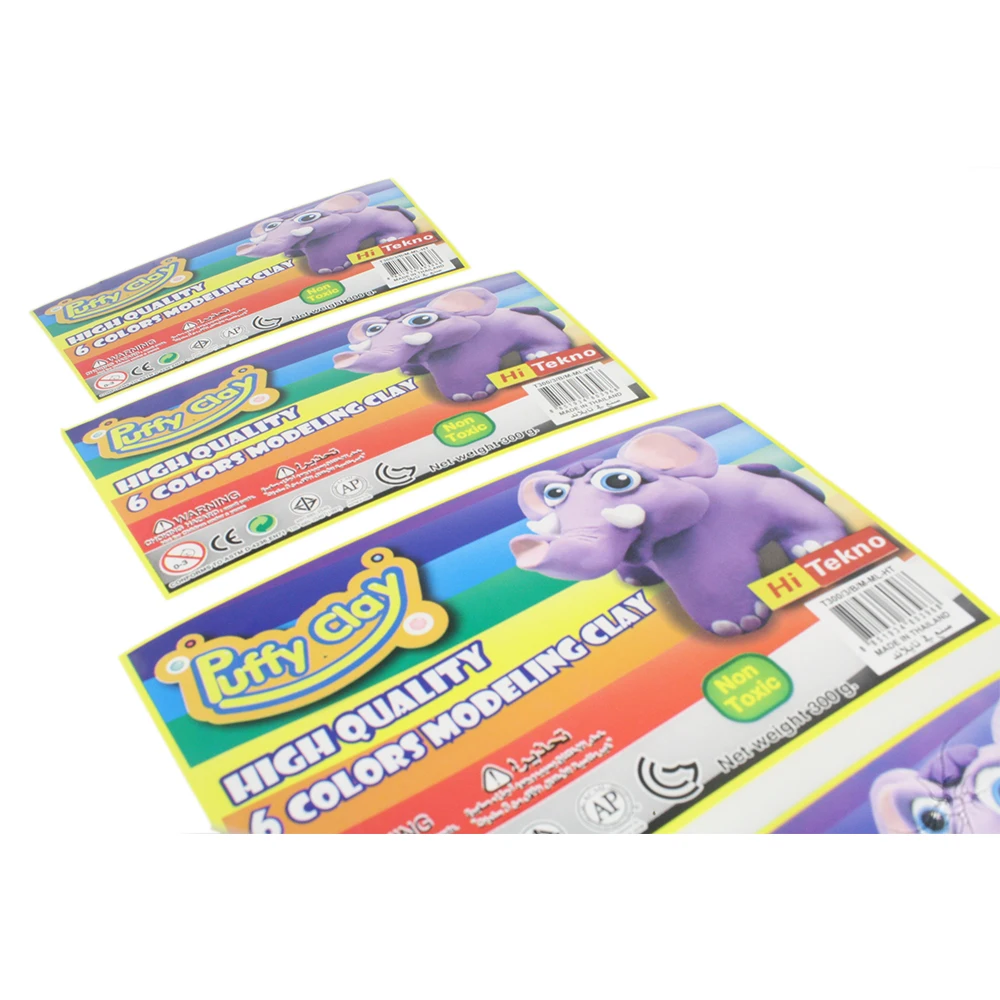 CMYK printing label sticker art paper or synthesis paper with gloss film lamination