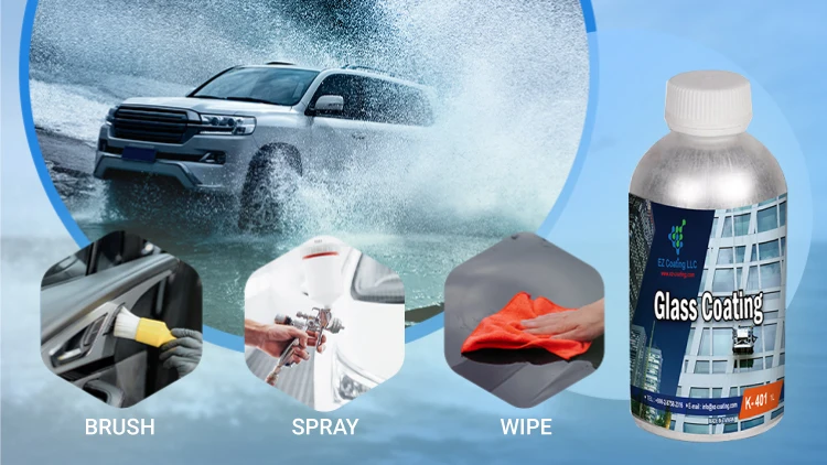 Car Body And Glass Hydrophobic Nano Coating