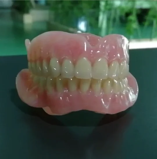 
Durable acrylic removable dentures 
