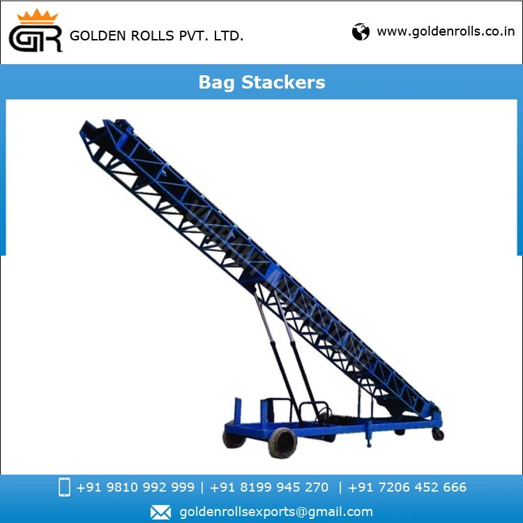 Indian Manufacturer of Best Selling Grain Bag Stackers Conveyors System for Material Handling
