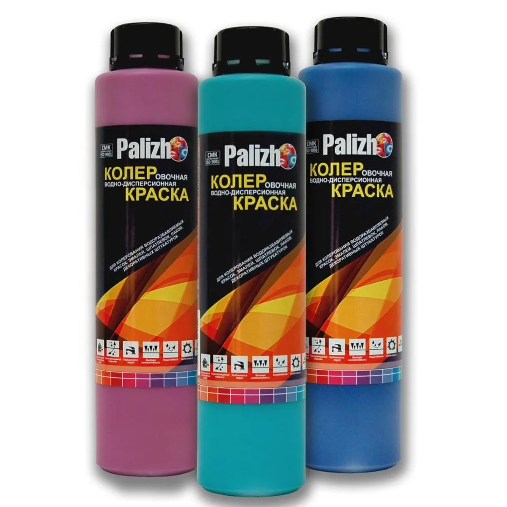 
Coloring emulsion paint 