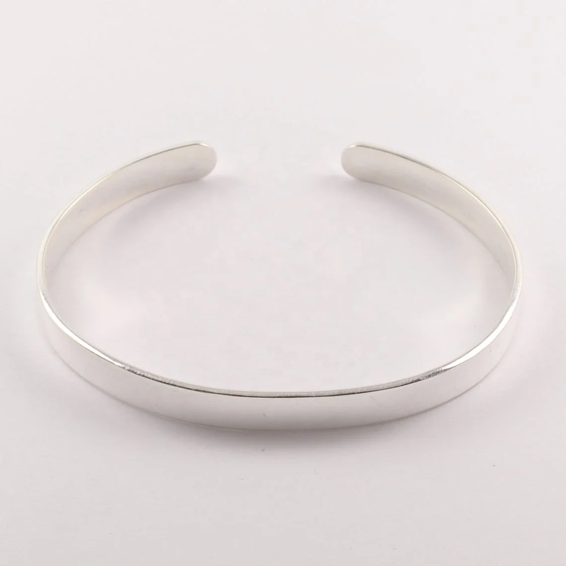 Shop Online Best Selling Attractive Plain Adjustable Flat Band Cuff Bangle Bracelet From Indian Manufacturer Supplier