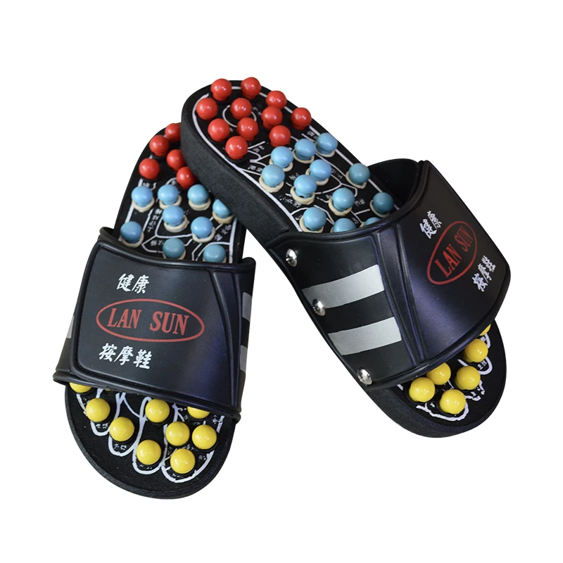 
Amazon Hot Sale Foot Massage Slipper with Massage Particles for Acupressure 