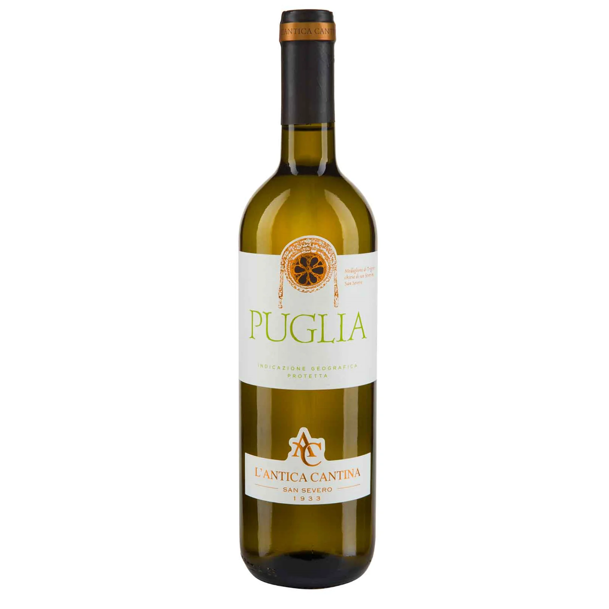 Puglia IGP Bianco Trebbiano 12% Italy Italian White Wine Trebbiano Puglia  750ml vino elegant soft vinho alcoholic beverage wine