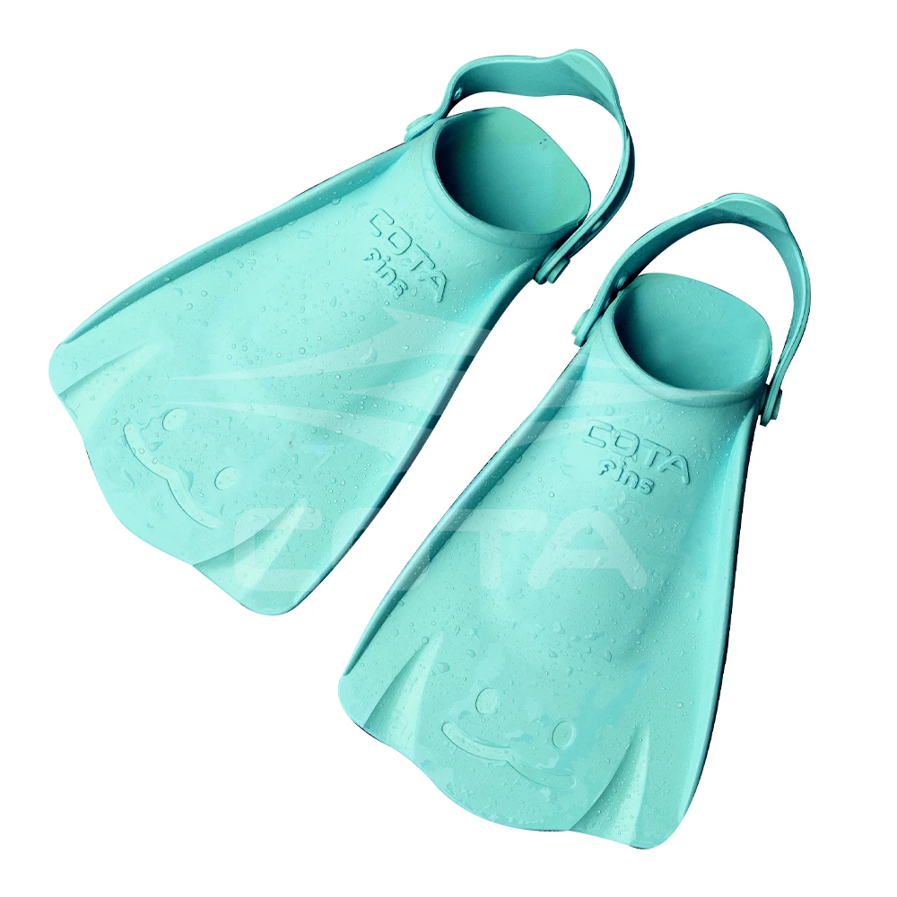 Детские ласты для плавания девочек и мальчиков мягкие резиновые Моноласты подводного регулируемые плавательные аксессуары