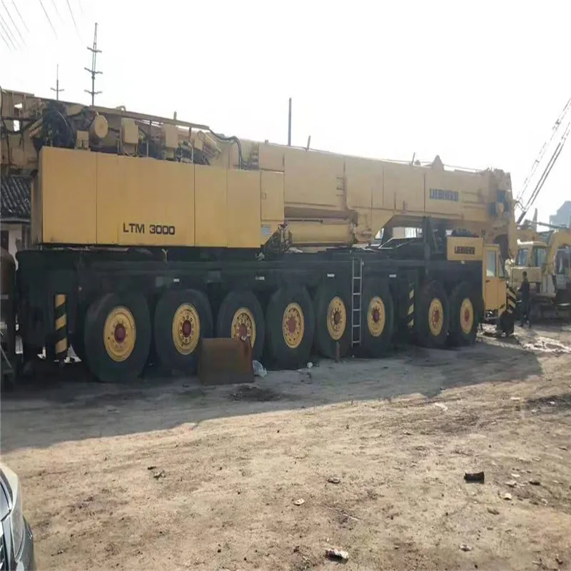 Liebherr BRAND LTM3000 300Ton Used Telescopic Liebherr Crane With Good Condition