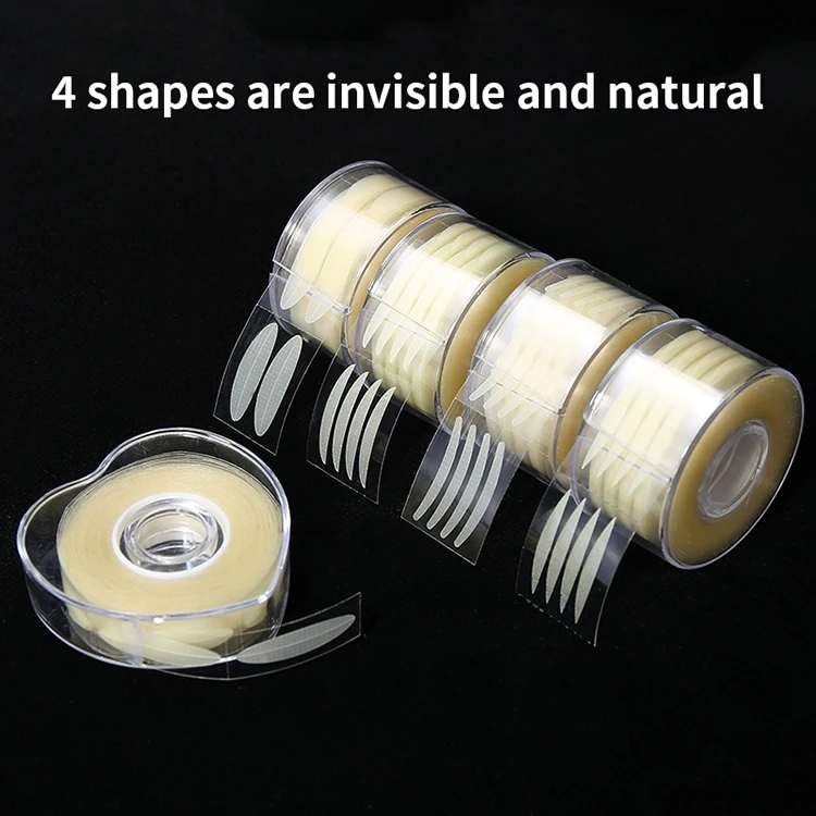 Lameila OEM Double Sided Eyelid Tape 300pc Lady Eye Beauty Tool Large Size Invisible Transparent Double Eyelid Tape A1035