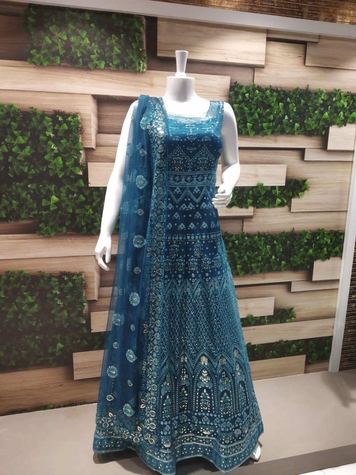 Designer Salwar kameez suit Dupatta Indian & Pakistani ladies women wear Embroidery stone work latest salwar kameez suit