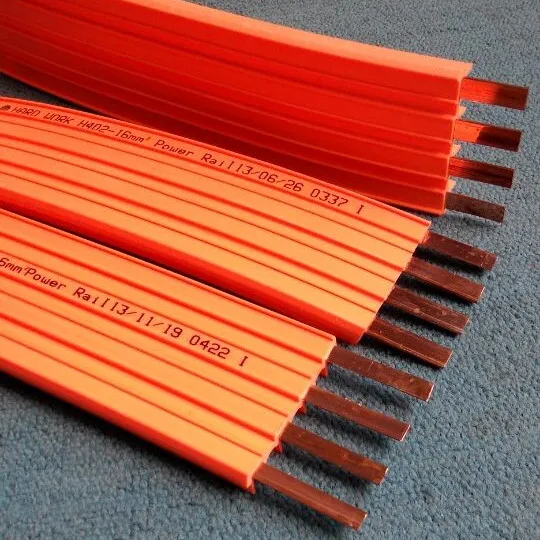 pvc insulated copper busbar for crane